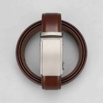 Wholesale Bonitogo Ready stock MOQ 1pcs Men's Youth Business Matte Automatic Buckle Belt DS004 - Image 2