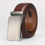 Wholesale Bonitogo Ready stock MOQ 1pcs Men's Youth Business Matte Automatic Buckle Belt DS004 - Image 5