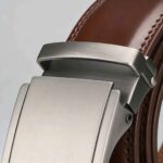 Wholesale Bonitogo Ready stock MOQ 1pcs Men's Youth Business Matte Automatic Buckle Belt DS004 - Image 6