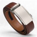 Wholesale Bonitogo Ready stock MOQ 1pcs Men's Youth Business Matte Automatic Buckle Belt DS004 - Image 7