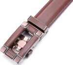 Wholesale Bonitogo Men's automatic buckle business belt with metal and leather trim dancreation-8616 - Image 10