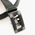 Wholesale Bonitogo Men's automatic buckle business belt with metal and leather trim dancreation-8616 - Image 8