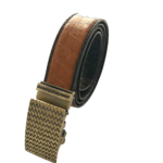 Wholesale Bonitogo Men's automatic buckle high-grade alloy retro braided craft belt dancreation-8622 - Image 11
