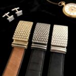 Wholesale Bonitogo Men's automatic buckle high-grade alloy retro braided craft belt dancreation-8622 - Image 2