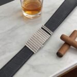 Wholesale Bonitogo Men's automatic buckle high-grade alloy retro braided craft belt dancreation-8622 - Image 12