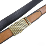 Wholesale Bonitogo Men's automatic buckle high-grade alloy retro braided craft belt dancreation-8622 - Image 16