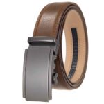 Wholesale  Men's Split Cowhide Leather Ratchet Belt, Automatic Buckle Adjustable Belt for Casual & Dress Wear  LY25-1066-1 - Image 4