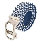 Wholesale Bonitogo New high-elastic woven belt for men and women, featuring an automatic alloy buckle dancreation-8647 - Image 2