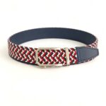 Wholesale Bonitogo New high-elastic woven belt for men and women, featuring an automatic alloy buckle dancreation-8647 - Image 8