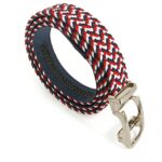 Wholesale Bonitogo New high-elastic woven belt for men and women, featuring an automatic alloy buckle dancreation-8647 - Image 9