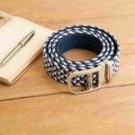 Wholesale Bonitogo New high-elastic woven belt for men and women, featuring an automatic alloy buckle dancreation-8647 - Image 3