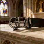 Wholesale Bonitogo Religious Retro Style Alloy Ratchet Men's Belt dancreation-8639 - Image 3