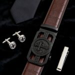 Wholesale Bonitogo Retro Gothic Style Men's Alloy Ratchet Belt dancreation-8648 - Image 4