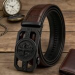 Wholesale Bonitogo Retro Gothic Style Men's Alloy Ratchet Belt dancreation-8648 - Image 5