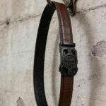 Wholesale Bonitogo Retro Gothic Style Men's Alloy Ratchet Belt dancreation-8648 - Image 6