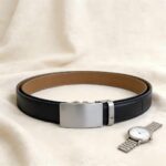 Wholesale Bonitogo Simple men's automatic buckle alloy belt dancreation8630 - Image 8