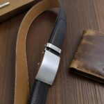 Wholesale Bonitogo Simple men's automatic buckle alloy belt dancreation8630 - Image 2