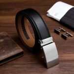 Wholesale Bonitogo Simple men's automatic buckle alloy belt dancreation8630 - Image 5