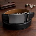 Wholesale Bonitogo Stylish Business Style Ratchet Alloy Men's Belt dancreation-8633 - Image 3