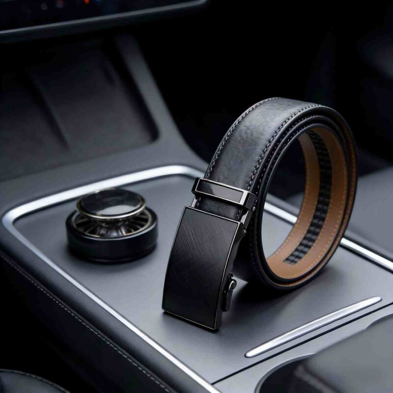 Stylish Business Style Ratchet Alloy Men's Belt