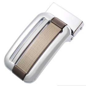 Gunmetal & Chrome Buckle