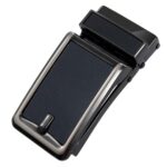 Wholesale Automatic Alloy Belt Buckles – Factory-direct mixed styles in matte black and gunmetal, durable zinc alloy belt buckle