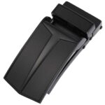 Wholesale Automatic Alloy Belt Buckles – Factory-direct mixed styles in matte black and gunmetal, durable zinc alloy belt buckle