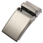 Wholesale Automatic Alloy Belt Buckles – Factory-direct mixed styles in matte black and gunmetal, durable zinc alloy belt buckle