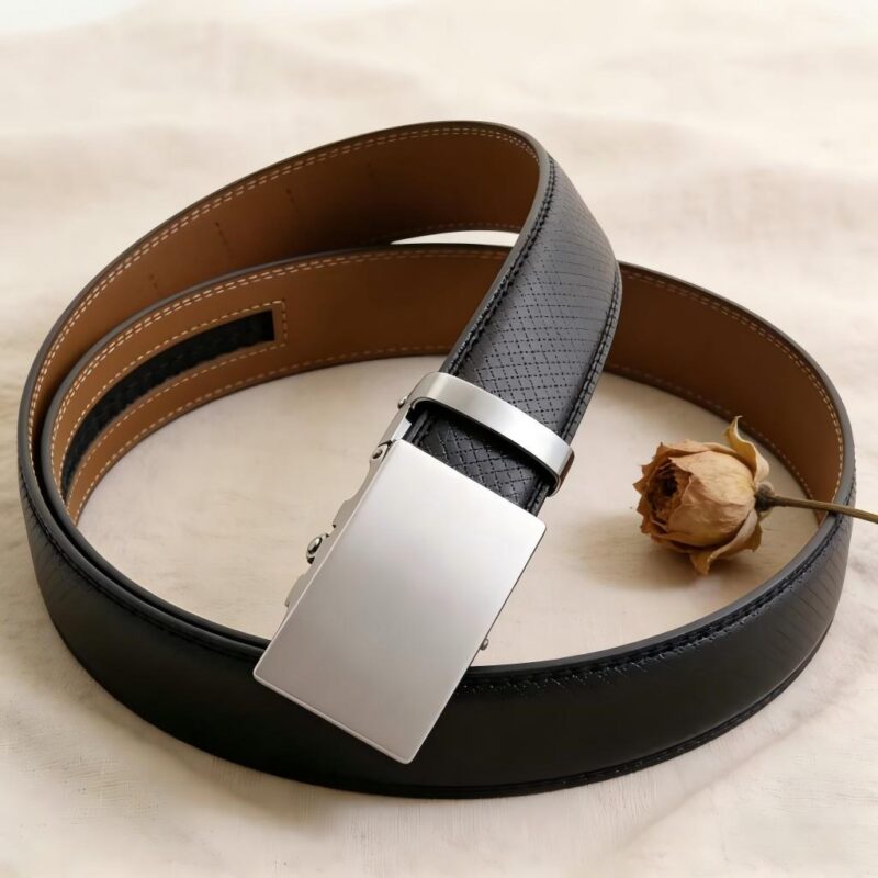 Close-up of Dancreation8630 alloy belt buckle