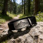 Bonitogo Mountain & River Leather Belt | Premium Father's Day Gift for Men | Bulk Wholesale DC8659 - Image 6