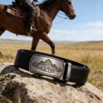Bonitogo Mountain & River Leather Belt | Premium Father's Day Gift for Men | Bulk Wholesale DC8659 - Image 7