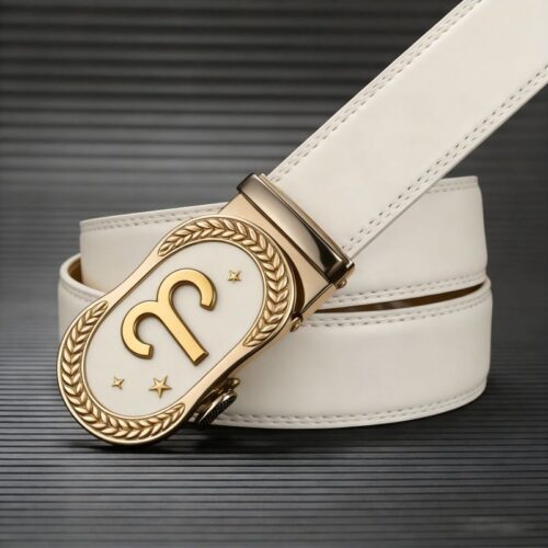 Aries 12 constellations belt buckle