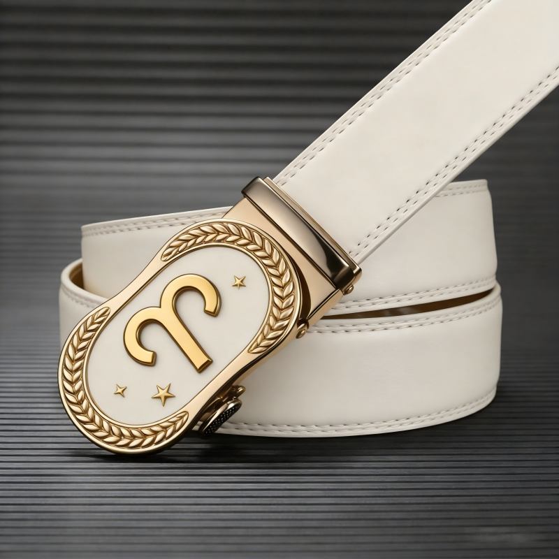 Aries 12 constellations belt buckle