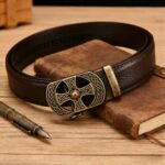 Celtic Cross Automatic Belt Wholesale: Custom Religious & Campus Club Belts (Model DC8666) - Image 11