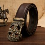 Celtic Cross Automatic Belt Wholesale: Custom Religious & Campus Club Belts (Model DC8666) - Image 5