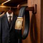 Custom Auspicious Cloud Ratchet Belt | Premium Corporate Gift & Promo Bulk Wholesale DC8670 - Image 7