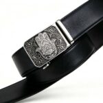 Custom Hamsa Religious Clubs Belts Bulk - Mens Automatic Buckle Wholesale DC8667 - Image 10