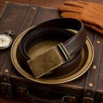 Wholesale Men’s Retro Automatic Ratchet Belt | Custom Buckle Manufacturer DC8653 - Image 2