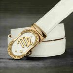 Zodiac Constellation Belt with gold buckle