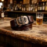 [Wholesale] Western Cactus Leather Belt – Custom Logo Gift Buckle, Creative Promo DC86128 - Image 4