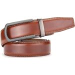 Wholesale Custom Automatic Ratchet Leather Belt with Alloy Buckle DC8694 - Image 7