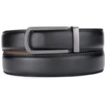 Wholesale Custom Automatic Ratchet Leather Belt with Alloy Buckle DC8694 - Image 3