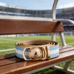 Argentine Flag Belts Wholesale | Bulk Custom Golf Belts - DC86107 - Image 2