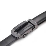 Leather Inlay Buckle Ratchet Belt Wholesale - Custom Men's Belt 8691 - Image 7