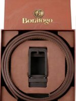 Wholesale Matte Brushed Metal Buckle Belts for Men, Bulk Supplier Yiwu Factory, Custom Logo, Model DC86106 - Image 3