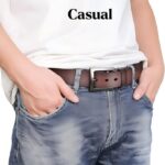 Wholesale Bonitogo Classic Retro Men's Leather Pin Buckle Belt 8699 - Image 12