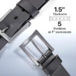 Wholesale Bonitogo Classic Retro Men's Leather Pin Buckle Belt 8699 - Image 6