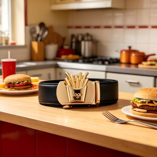 Custom Logo Ratchet Belt