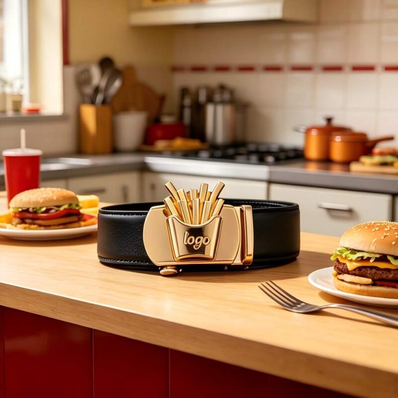 Custom Logo Ratchet Belt