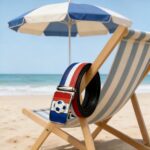 Custom Soccer Fan Gift Ratchet Belts Bulk - France Flag Hardware Leather Belt Manufacturer DC86109 - Image 4